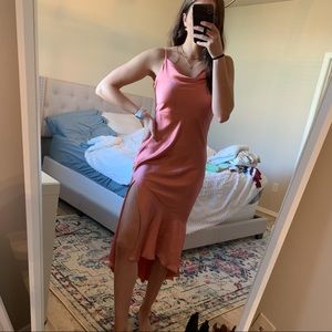 ROSE SILK DRESS